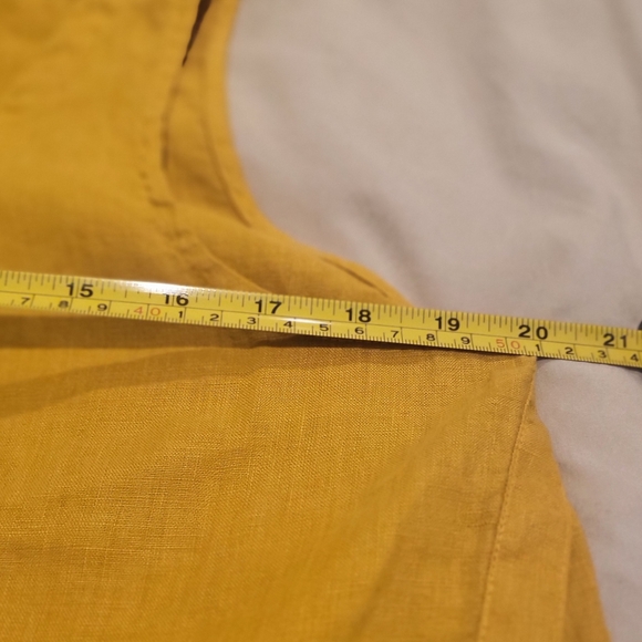 Rachel Roy - NWT - 100% Linen Top - Vintage Look - Picture 5 of 7